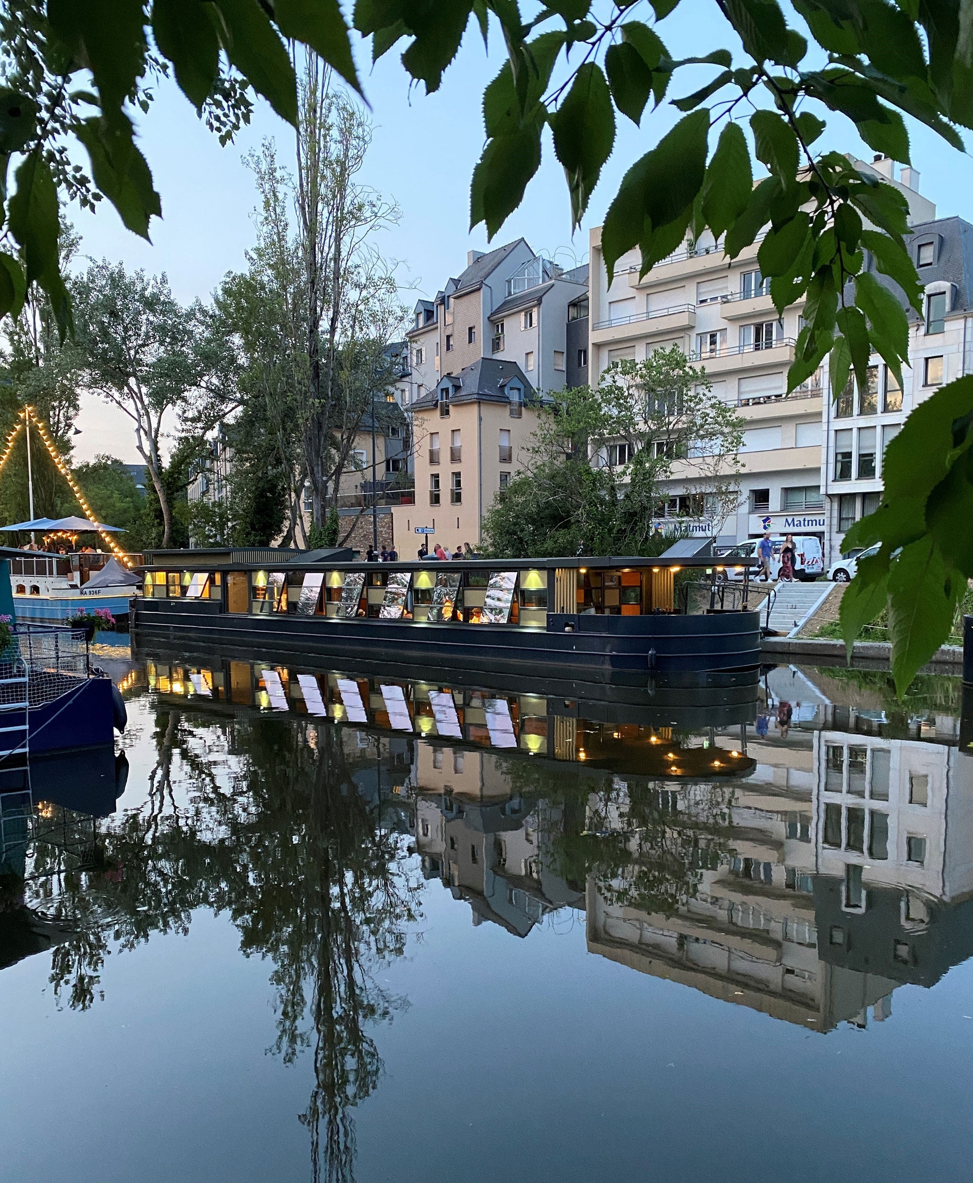 Architecte Péniche Restaurant Le Comptoir du Sarrasin Rennes