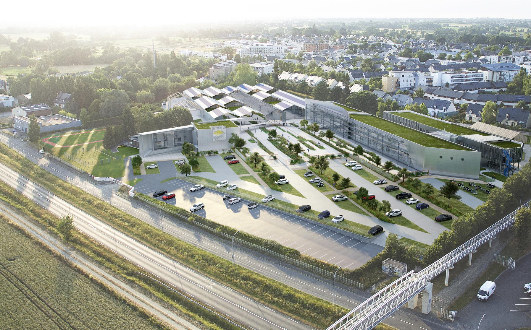 Architecte batiments CFA bretagne Rennes