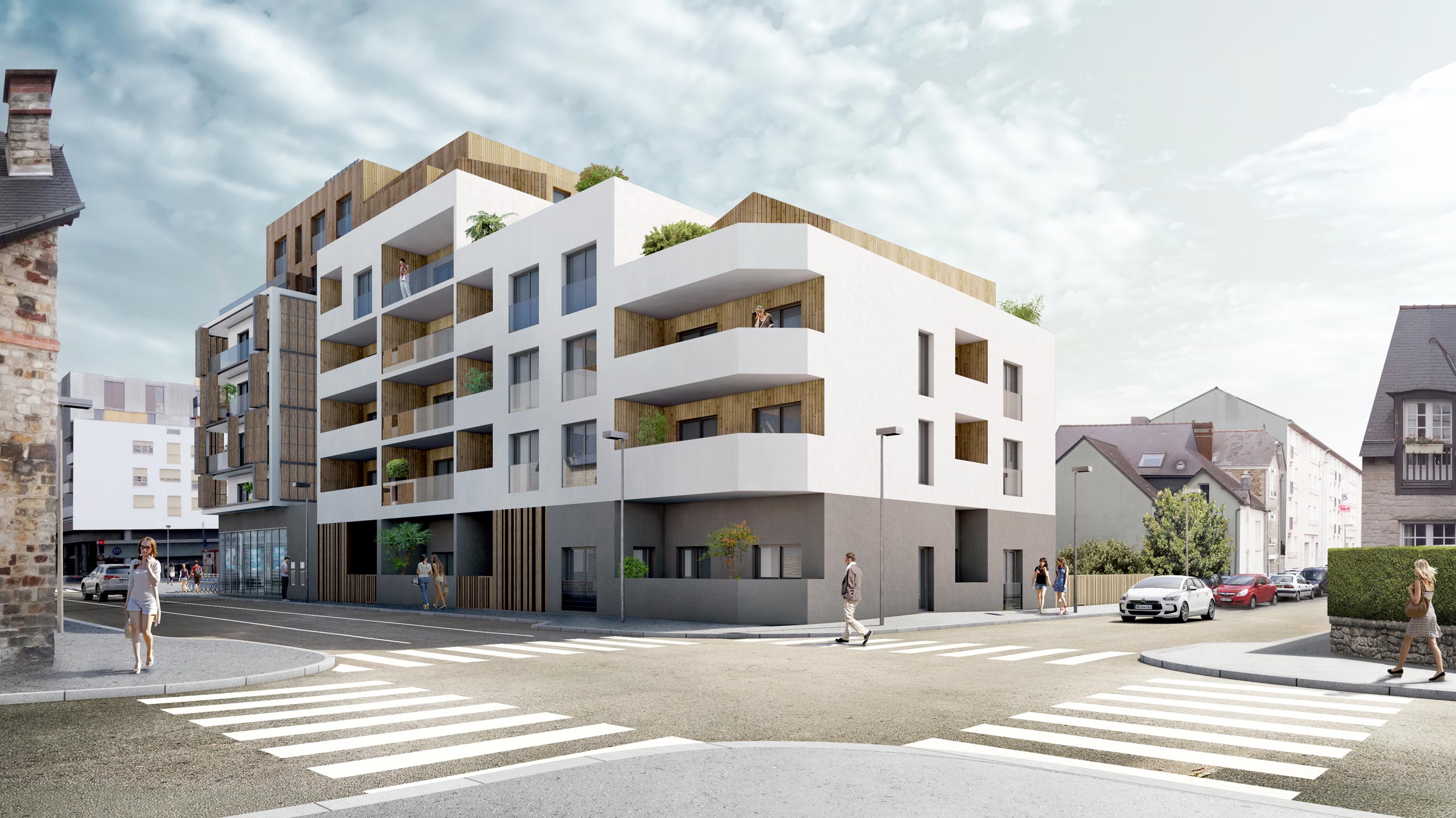 Architecte Alma Logements Commerces Rennes